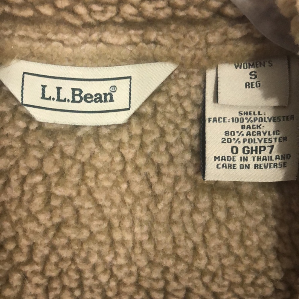 L.L Bean Shearling Rancher Jacket - Picture 3 of 3